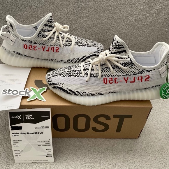 yeezy boost 35 v2 zebra stockx